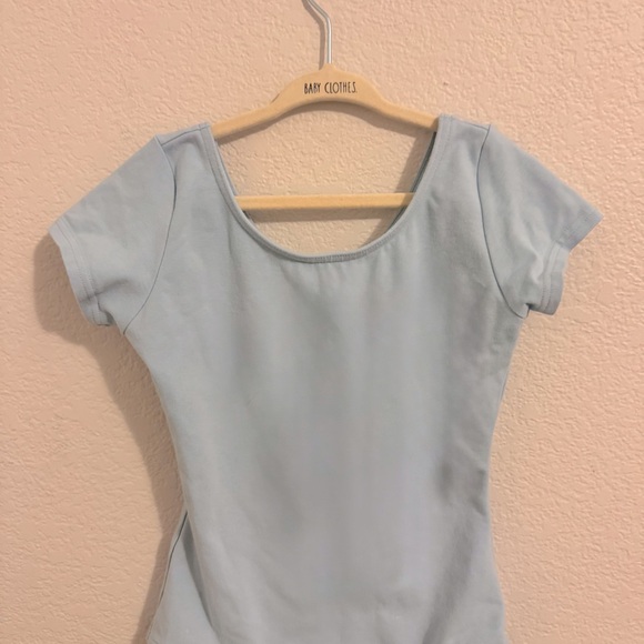 Capezio Light Blue Dance or Ballet Leotard. Girl’s Size M (7-8) - Picture 4 of 10